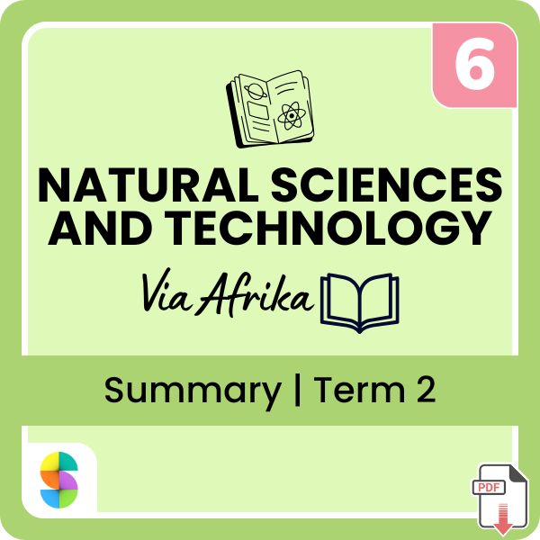 Grade 6 Natural Sciences and Technology Summaries – Term 2 (Via Afrika) (CAPS) | PDF