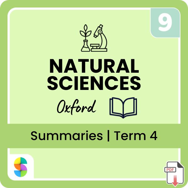 Grade 9 Natural Sciences Summaries – Term 4 (Oxford) (CAPS) | PDF